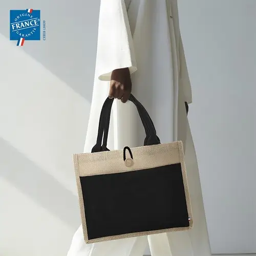 Sac en toile de jute made in france