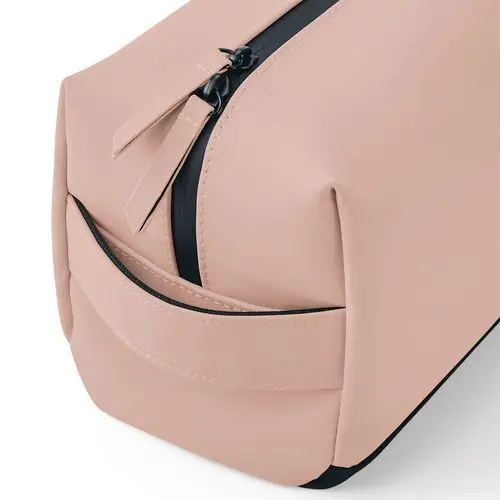 Trousse de toilette éco-conçue texture mat imperméable