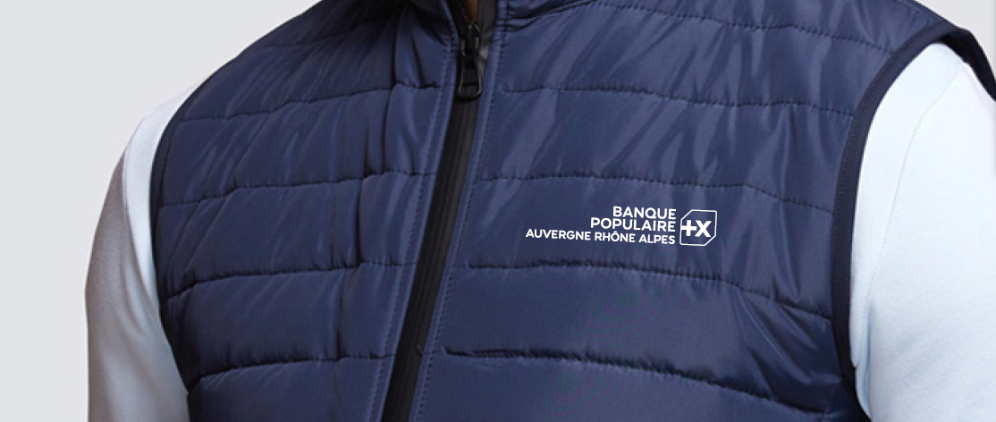 Doudoune personnalisée Made in France