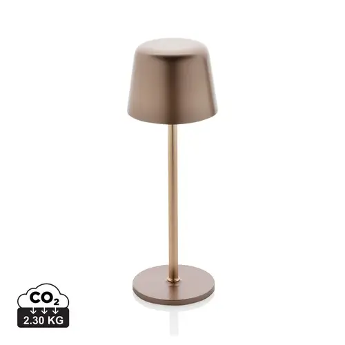 lampe de bureau design en matière recyclée